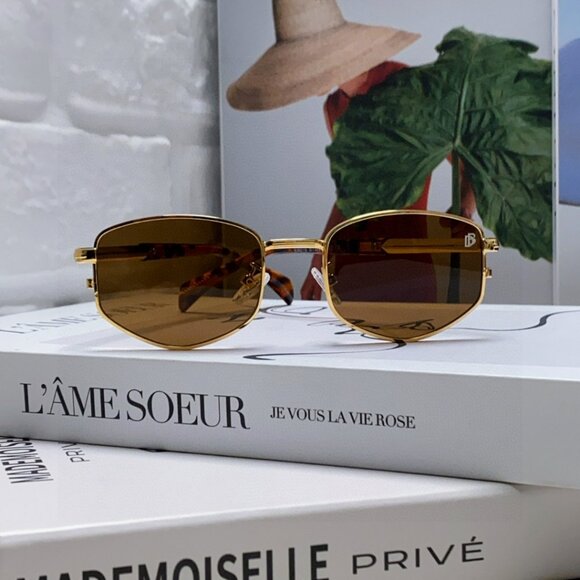 DAVID BECKHAM Retro American Metal Eyeglasses - Picture 2 of 8